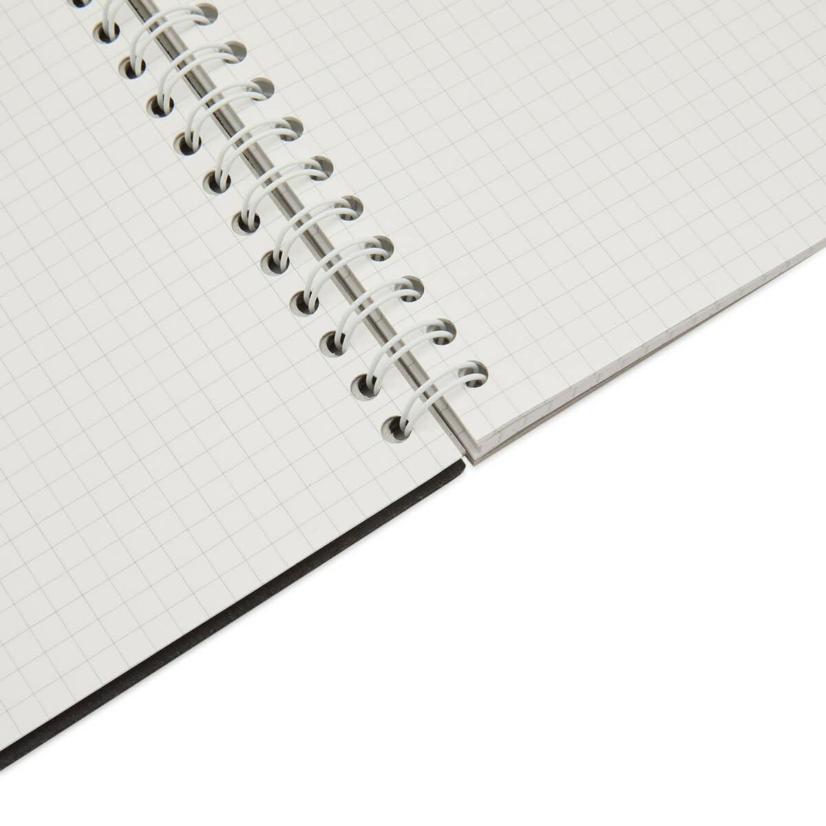 Hender Scheme Removable Ring Notebook - A5 in Black 