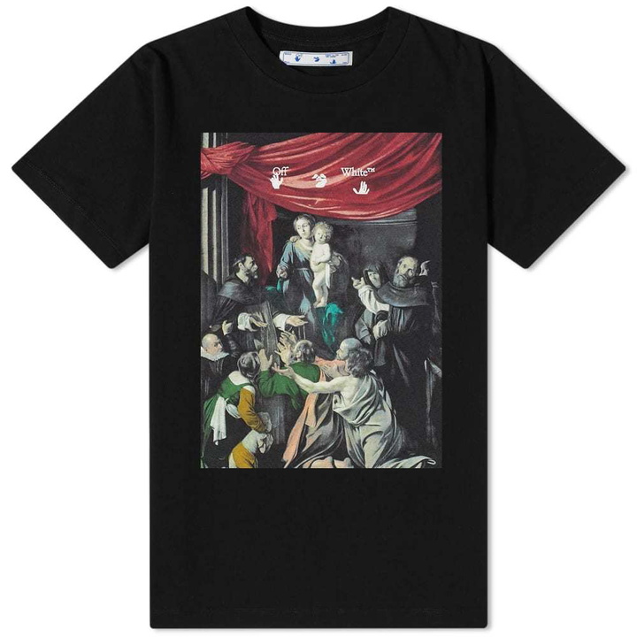 Photo: Off-White Caravaggio Paintings Arrows Slim Tee