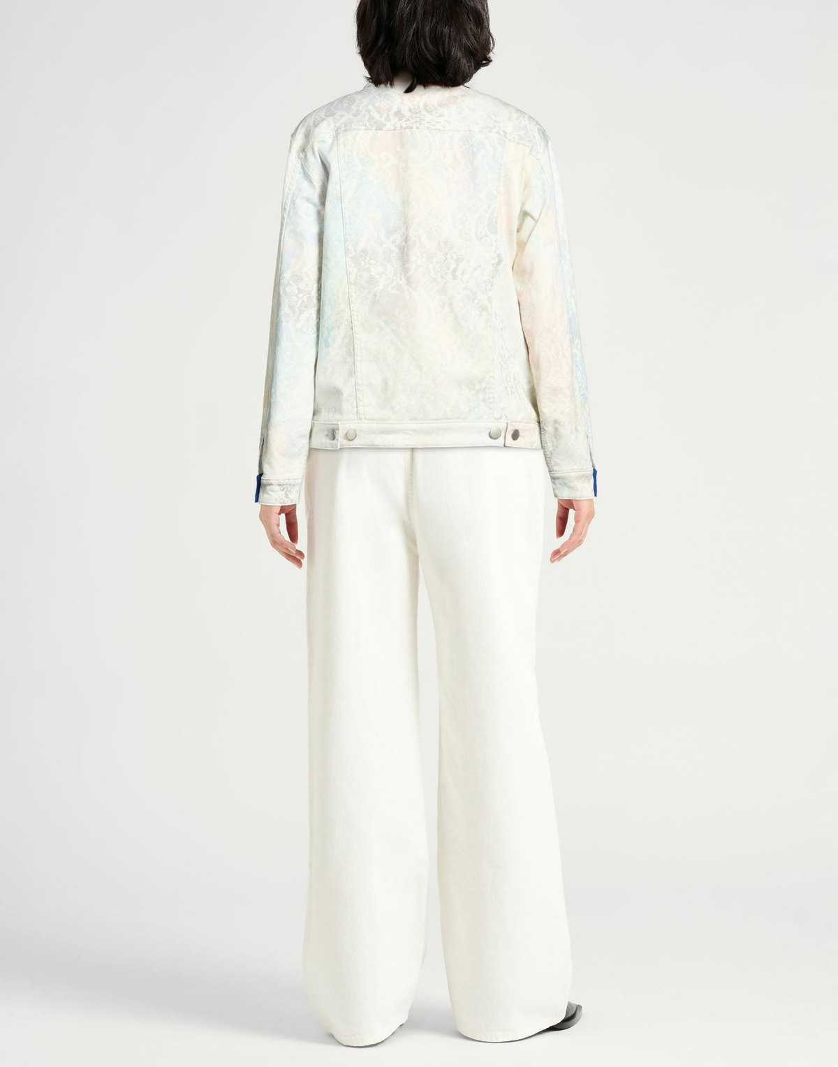 Koché Womens Denim outerwear Sky in Blue