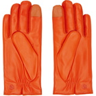 Handsome Stockholm SSENSE Exclusive Orange Essentials Gloves
