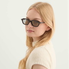 Lunetterie Générale Dolce Far Niente Sunglasses in Dark Tortoise/Gold 