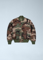 Alpha Industries MA-1 Primaloft Flight Camo Bomber Jacket