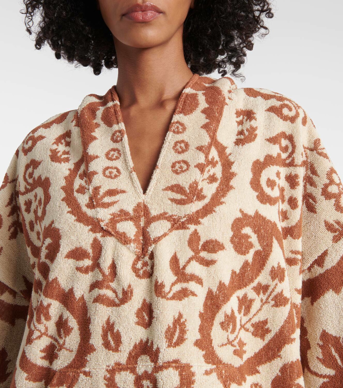 green emerald velvet dress Zimmermann Sensory Billow Dress Paisley Gold Print