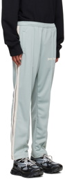 Palm Angels Blue Polyester Lounge Pants