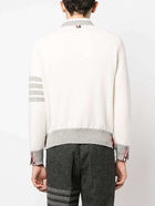 THOM BROWNE - 4-bar Wool Crewneck Jumper