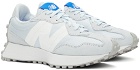 New Balance Blue 327 Low-Top Sneakers