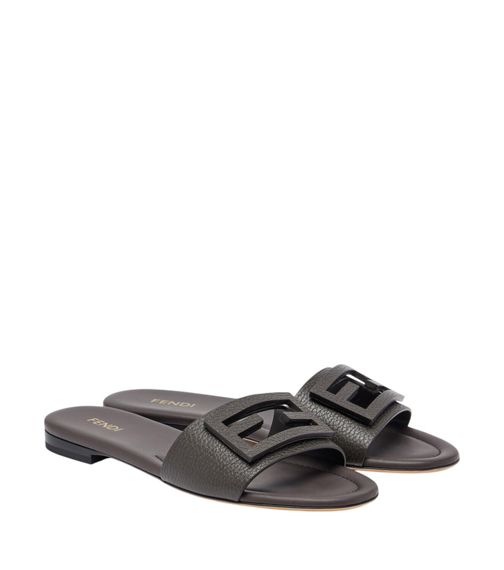 Photo: Fendi Baguette® leather slides