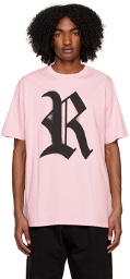 Raf Simons Pink 'R' T-Shirt