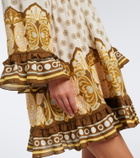 La DoubleJ Placée printed cotton minidress