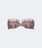 Zimmermann Fairlight paisley bikini top
