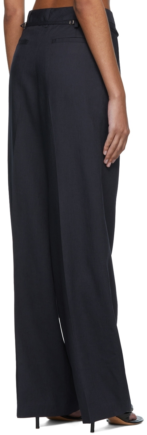 Jacquemus Navy 'Le Pantalon Marino' Trousers Jacquemus