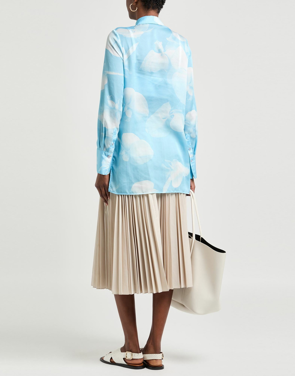 Low Classic Womens Shirt in Sky blue