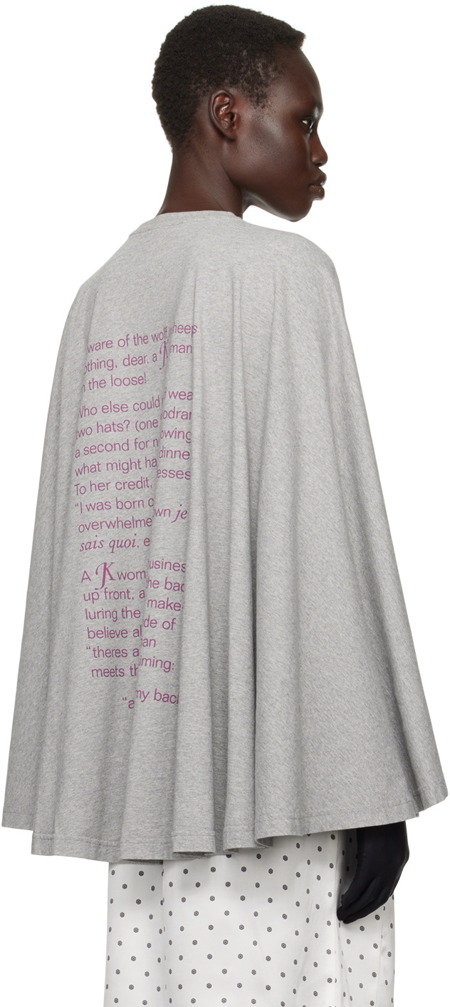 Julie Kegels SSENSE Exclusive Gray Jolly T-shirt