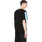 Marcelo Burlon County of Milan Black Color Band County T-Shirt