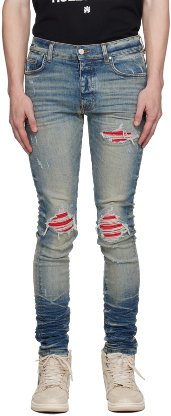 Photo: AMIRI Blue MX1 Jeans