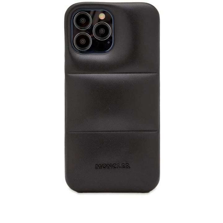 Photo: Moncler Men's iPhone 13 Pro Max Case in Black