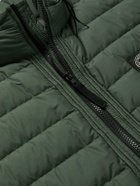 Stone Island - Logo-Appliquéd Quilted Shell Down Gilet - Green