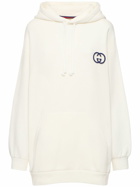 GUCCI - Oversized Cotton Jersey Hoodie