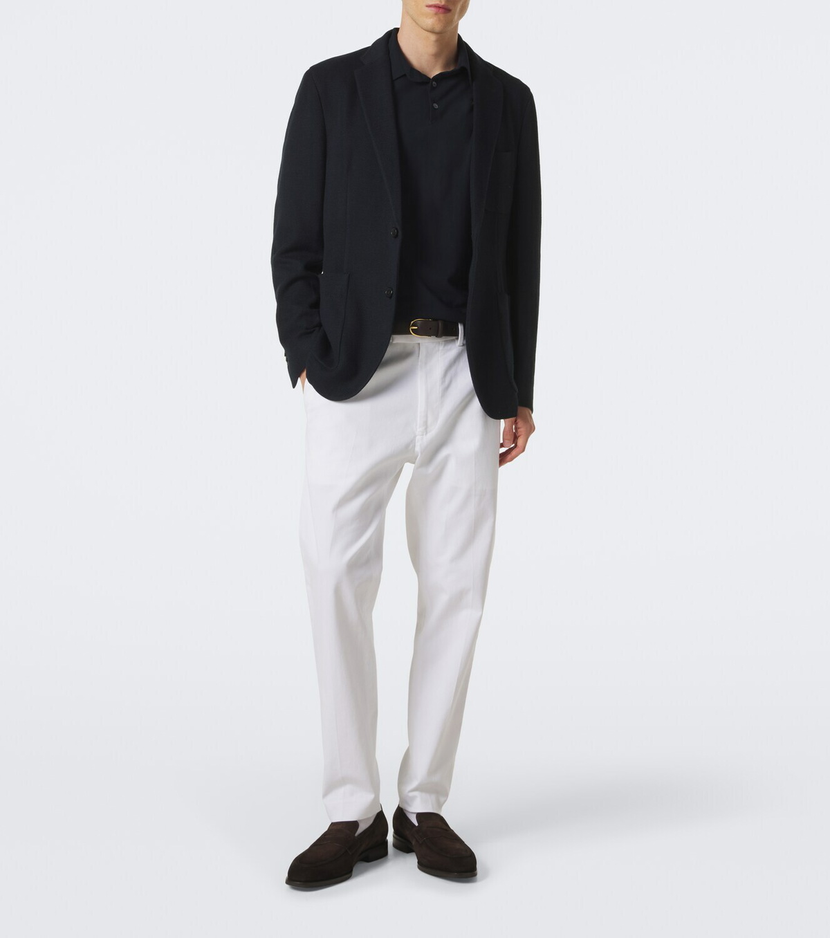Slowear Single-breasted wool-blend blazer