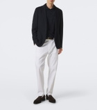 Slowear Single-breasted wool-blend blazer