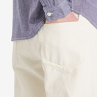 Dubbleware Men's Selvedge 5 Pocket Jeans in Ecru