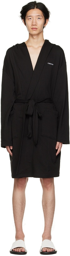Photo: Calvin Klein Underwear Black Hooded Robe