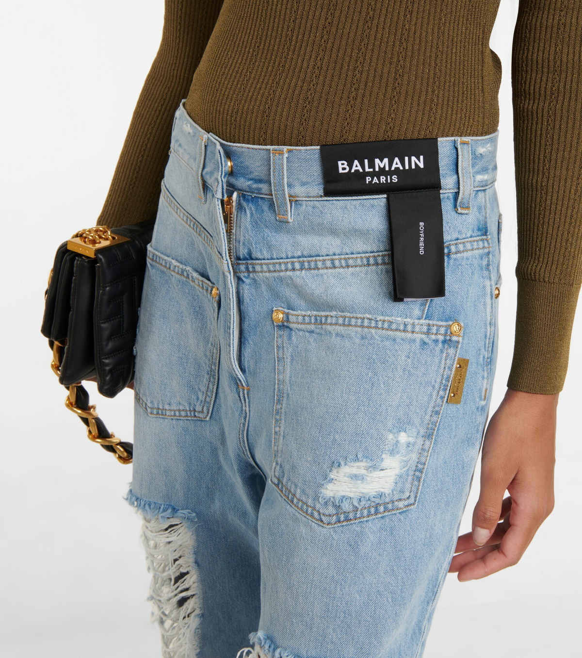 【関税＆送料込み】Balmain High Waist Five Button See Throu P00700416.jpg