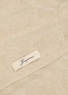 Jacquemus Le Chale Chevron Herringbone Wool and Cashmere-blend Scarf - Beige - One Size