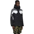 BAPE Black Colorblocked Classic Snowboard Jacket