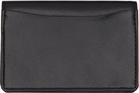 YOHJI YAMAMOTO Black Leather Card Holder
