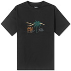 Magenta Men's Desert T-Shirt in Black