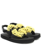 Cecilie Bahnsen - x Suicoke Kat embellished sandals