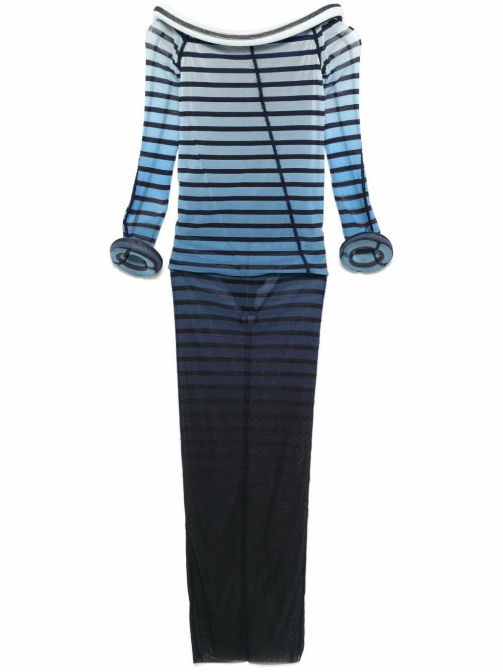 ワンピース JeanPaul GAULTIER Printed tulle The air dress Jean Paul Gaultier Printed Tulle The Air Dress Jean Paul