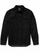 Zegna - Suede Shirt - Black