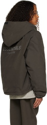 Essentials Kids Gray Full Zip Jacket