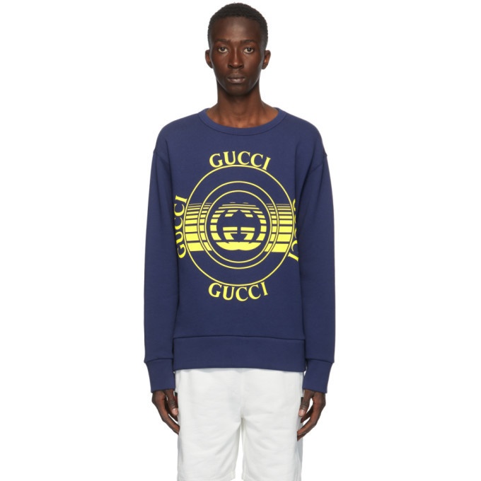 Photo: Gucci Blue Interlocking G Crewneck Sweatshirt