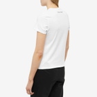 Calvin Klein Women's Crew Neck T-Shirt in White
