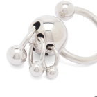 Jean Paul Gaultier Women's Piercing Ring in Silver