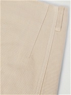 Jacquemus - Croissant Straight-Leg Cotton-Canvas Cargo Trousers - Neutrals