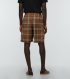 Burberry - Checked shorts