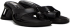 EYTYS Black Ava Heeled Sandals