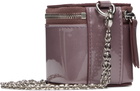 Maison Margiela Purple Mini Cube Chain Bag