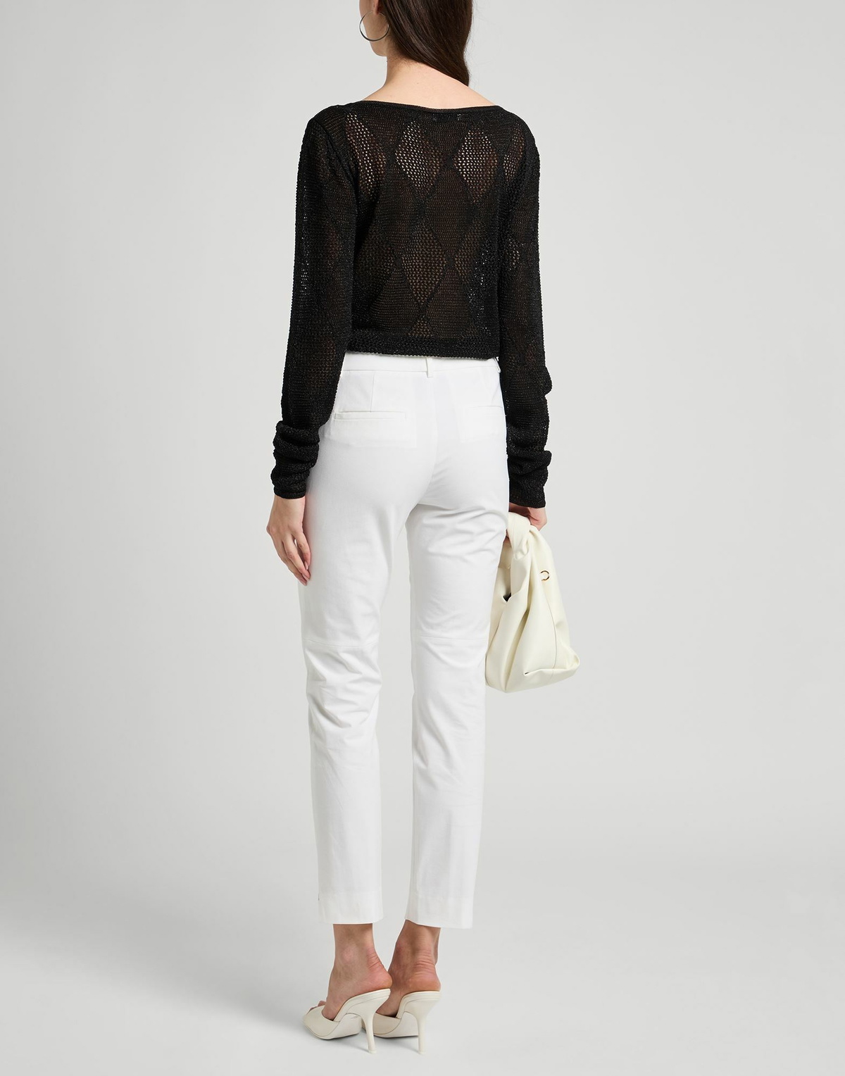 Peserico Womens Pants in White
