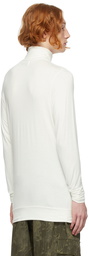 AMBUSH White Fitted Turtleneck