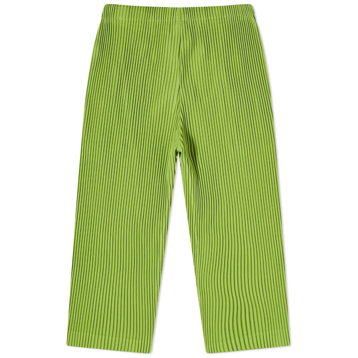 Homme Plissé Issey Miyake Men's Cropped JF124 Pant in Leaf Green Homme ...