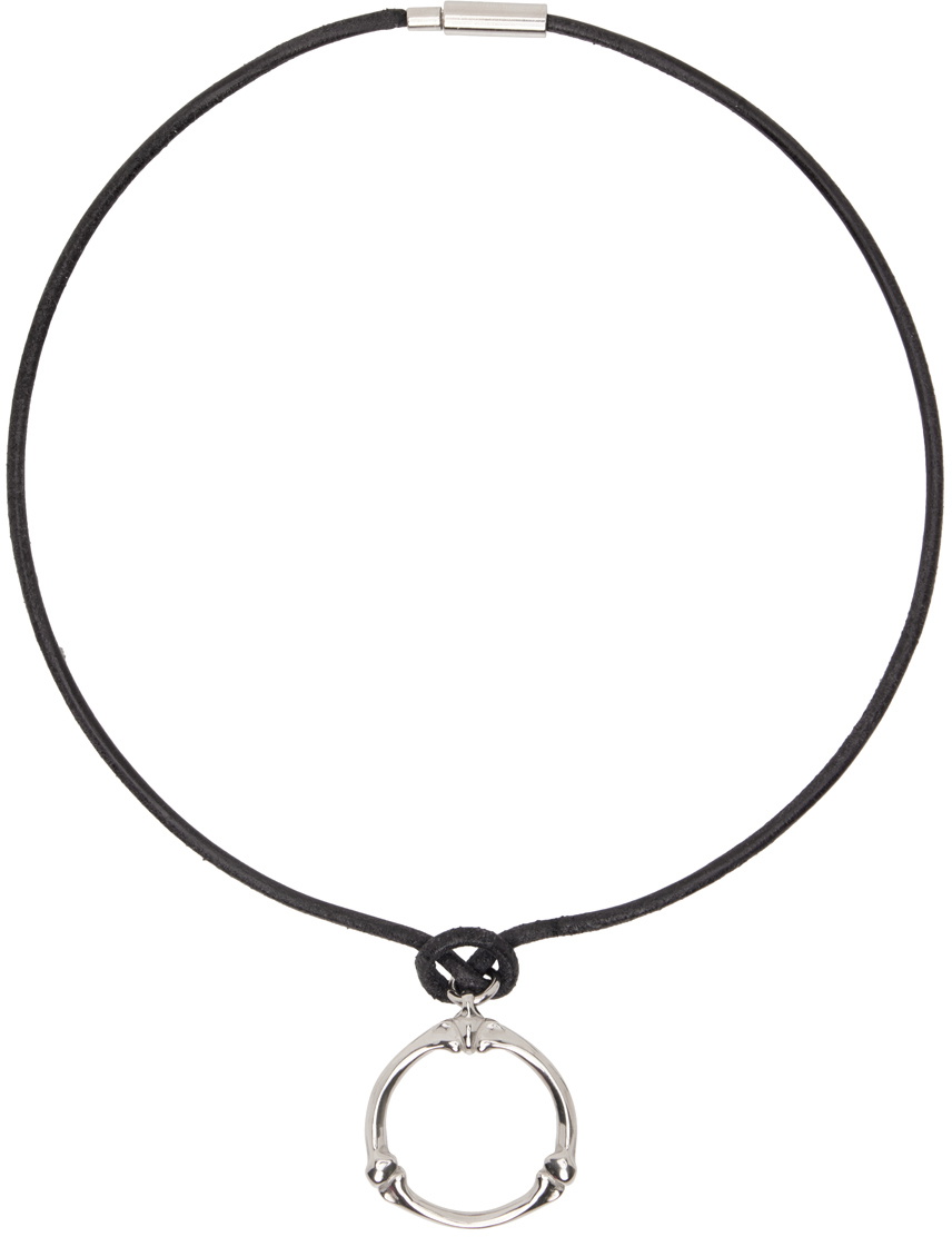 TAKAHIROMIYASHITA TheSoloist. Black Bone Necklace