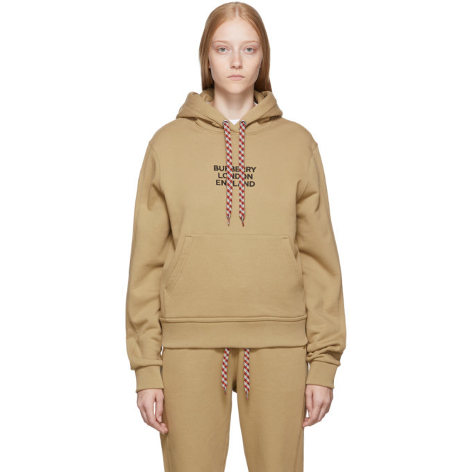 Brown 'Poulter' hoodie Burberry - Vitkac HK