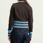 Adidas Women's Vintage Track Top in Aurora Coffee