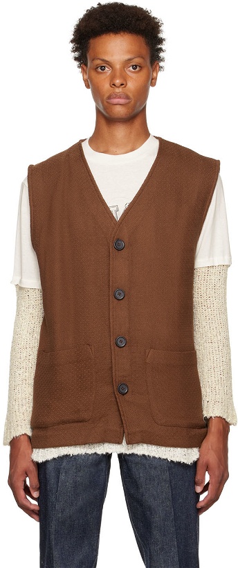 Photo: Our Legacy Red Cotton Vest