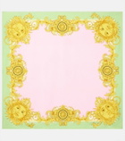 Versace Printed silk twill scarf